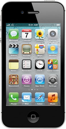 Смартфон APPLE iPhone 4S 16GB Black - Биробиджан