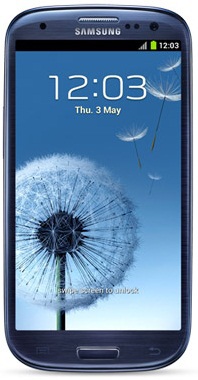 Смартфон Samsung Galaxy S3 GT-I9300 16Gb Pebble blue - Биробиджан