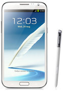 Смартфон Samsung Samsung Смартфон Samsung Galaxy Note II GT-N7100 16Gb (RU) белый - Биробиджан