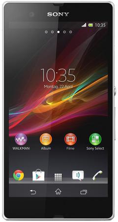 Смартфон Sony Xperia Z White - Биробиджан